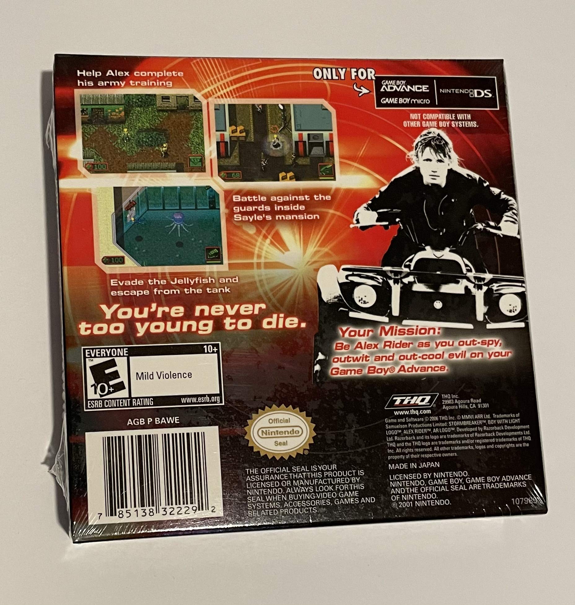 Amazon.com: Alex Rider Stormbreaker: Game Boy Advance : Video Games